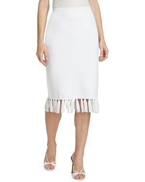 Tahari The Kendall Sweater Skirt - White