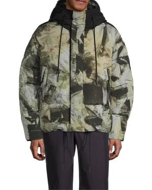 Holden Fowler Hooded Down Jacket - Grey