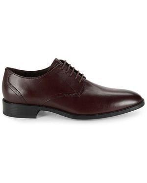 Cole Haan Hawthorne Leather Derby Shoes - Brown