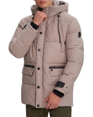 Noize Quilted Puffer Jacket - Blue