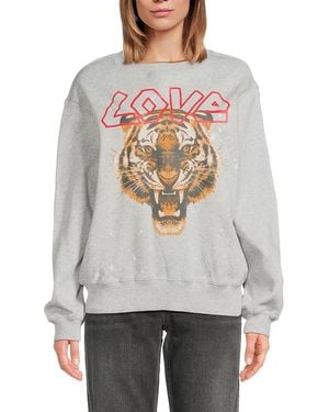 Chaser Brand Casbah Graphic Sweatshirt - Grey