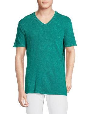 ATM V Neck Tee - Green