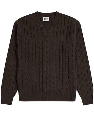 KROST Cableknit Sweater - Black