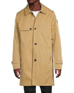 HUNTER Austin Twill Coat - Natural