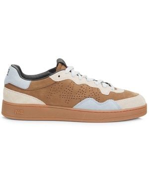 P448 Vert Colourblock Leather Trainers - White