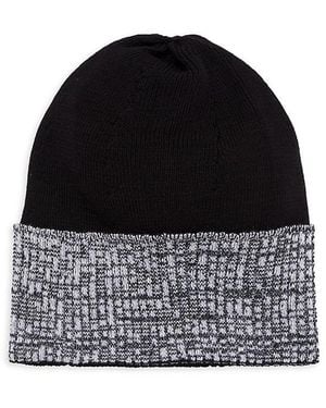 Missoni Space Wool Blend Cuff Beanie - Black