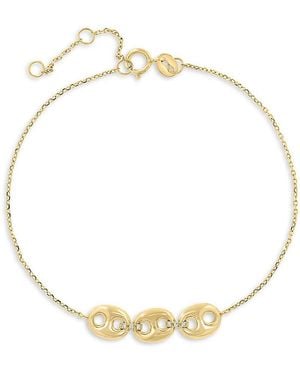 Effy 14K & 0.02 Tcw Diamond Bracelet - Metallic