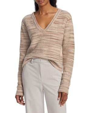 ATM Space-Dyed Cotton-Blend Sweater - White