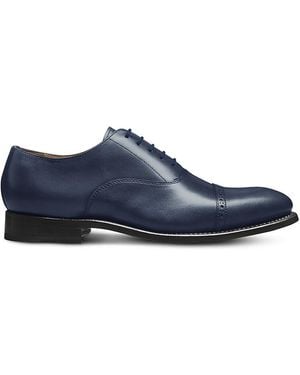 Allen Edmonds Brady Leather Oxford Shoes - Blue