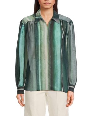 Rag & Bone Emmy Striped Shirt - Green