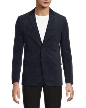 Theory Morton Stretch Corduroy Sport Coat - Blue