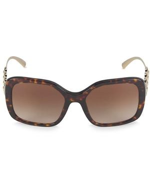 Versace 53mm Rectangle Sunglasses - Multicolour