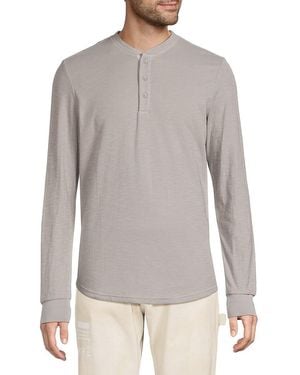 Joe's Jeans Joe'Jeans 'Double Faced Henley - Grey