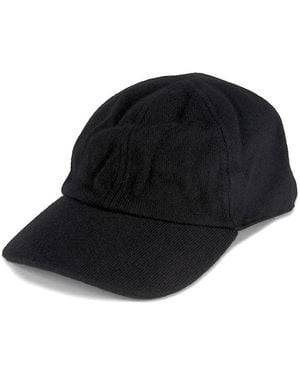 Saks Fifth Avenue Knit Baseball Cap - Natural