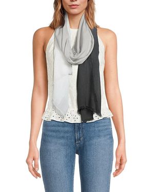 Bruno Magli Colourblock Scarf - Blue