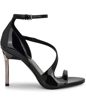 Nine West Shimmy 90mm Patent Stiletto Heels - Black