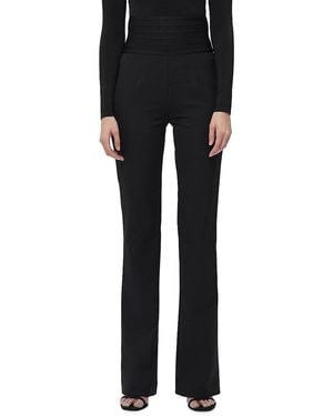Hervé Léger The Emery Bootcut Pants - Black