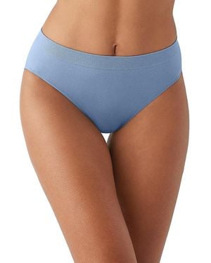 Wacoal B-Smooth Hi-Cut Brief - Blue