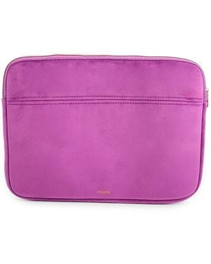 MYTAGALONGS 15-inch Velvet Laptop Case - Purple