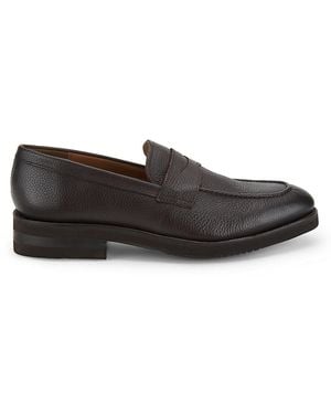 Allen Edmonds Damon Leather Penny Loafers - Black