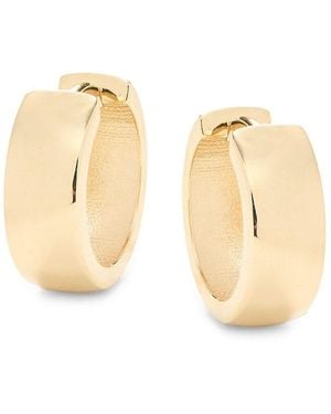 Saks Fifth Avenue 14K Huggie Earrings - Natural