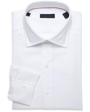 Zanella 'Solid Dress Shirt - White