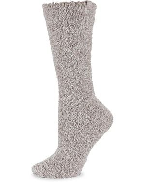 Barefoot Dreams Cozychic Heathered Socks - Gray