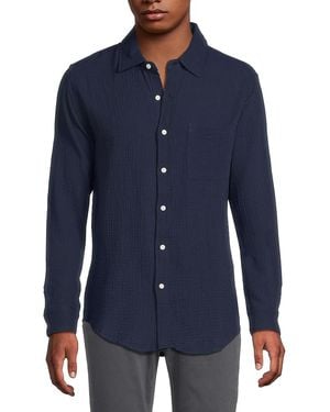 Joe's Jeans Gauze Cotton Shirt - Blue
