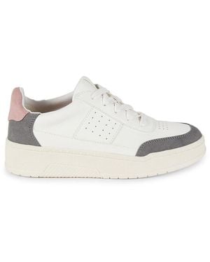 Saks Fifth Avenue Pl Katt Low Top Platform Sneakers - White
