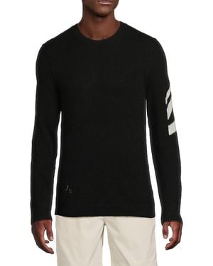 Zadig & Voltaire Kennedy C Arrow Rib-knit Cashmere Sweater - Black