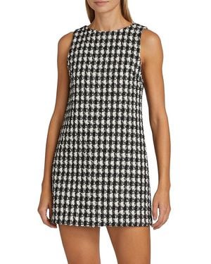 Alice + Olivia Clyde A-Line Shift Dress - White