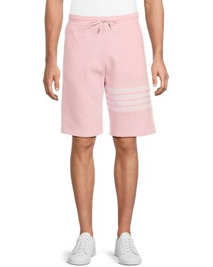 Thom Browne Textured Drawstring Shorts - Pink