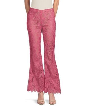 パンツ Giambattista Valli Cropped silk blend pants Giambattista Valli Pants for Women | Online Sale up to 88