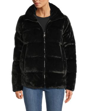 Pajar Faux-Fur Reversible Puffer Jacket - Black