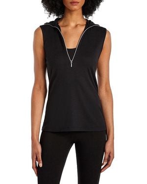 Capsule 121 Arc Convertible Collar Top - Black