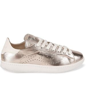 Ash Sunday Metallic Leather Sneakers - Multicolour