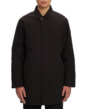 Noize Ryo Solid Longline Jacket - Black