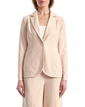 Capsule 121 Textured Terry Blazer - Natural