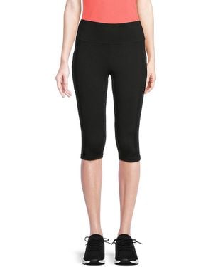 DKNY Balance Compression Capri Leggings - Black