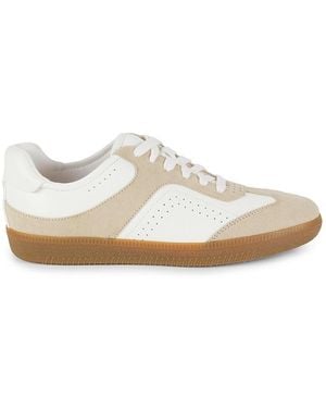 Saks Fifth Avenue Pl Spunky Colorblock Platform Sneakers - White