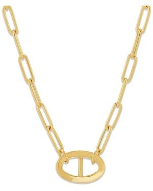 Saks Fifth Avenue 14K Paperclip Necklace - Metallic