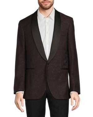 Isaia Sanita Textured Wool Blazer - Black