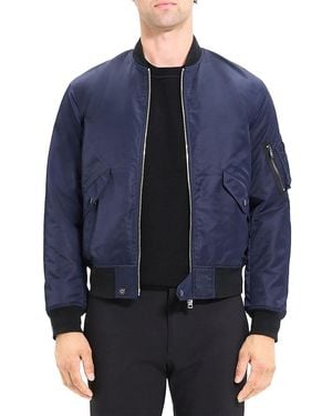 Theory Flight Slim-Fit Bomber Jacket - Blue