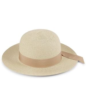 Bruno Magli Textured Sun Hat - Blue
