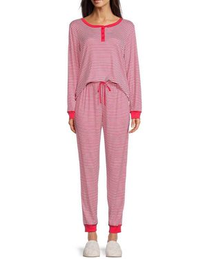 Kensie 2 Piece Plaid Pajama Set Lyst UK