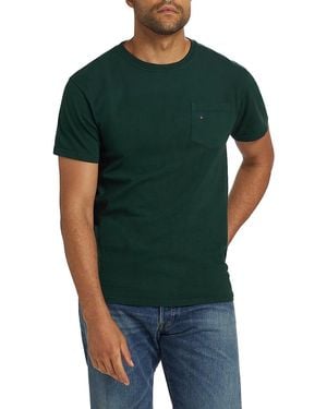 Noah Core Logo Pocket T-Shirt - Green