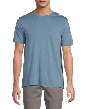 Vince Pima Cotton Tshirt - Blue