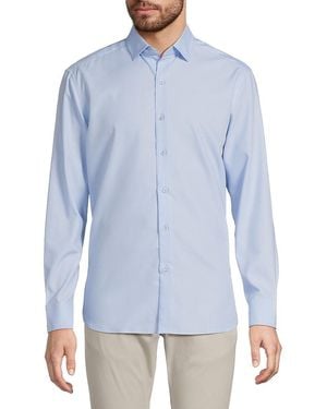 American Heritage Long Sleeve Tencel Shirt - Blue