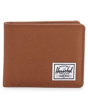 Herschel Supply Co. Roy Rfid Canvas Bifold Wallet - Brown