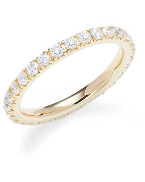 Badgley Mischka 14K & 1.00 Tcw Lab-Grown Diamond Eternity Ring - Metallic